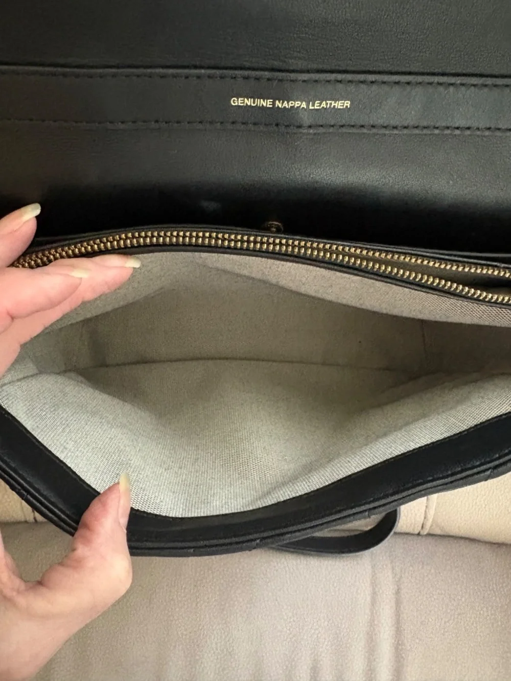 Coach Qlt Wsh Tabby 26 Brass/ Black - Picture 8 of 11